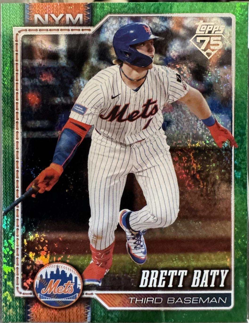 Brett Baty [Green Holo] #347