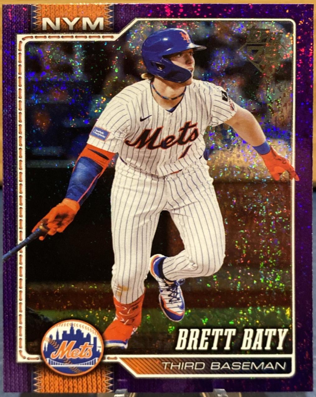 Brett Baty [Purple Rainbow] #347