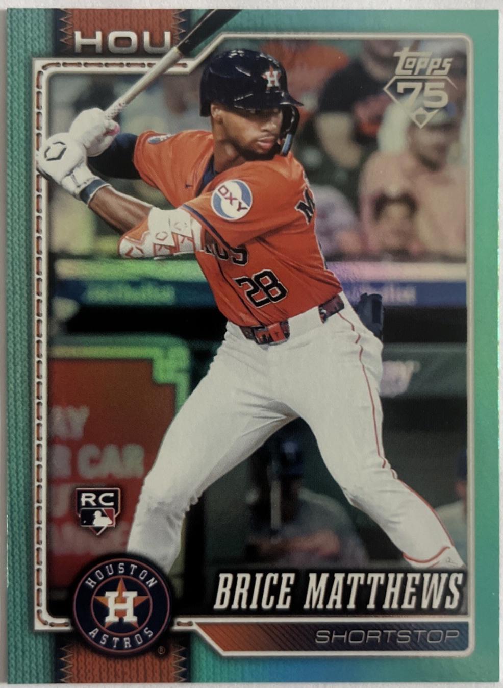 Brice Matthews [Aqua Rainbow] #132