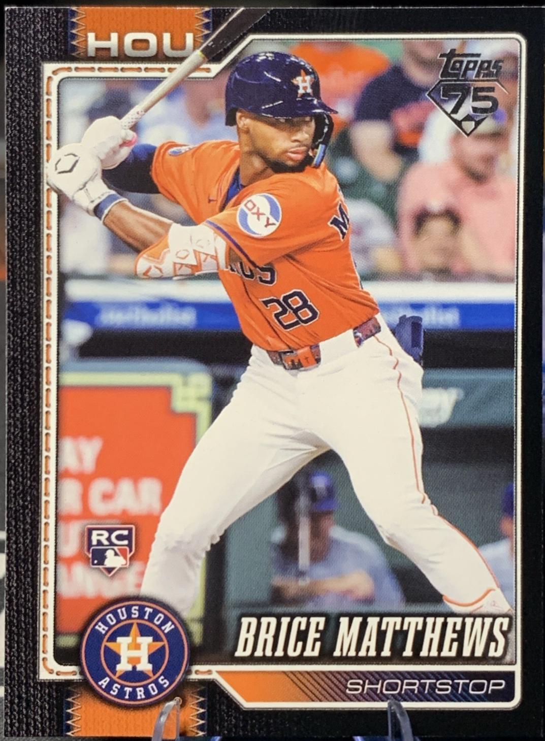 Brice Matthews [Black Border] #132