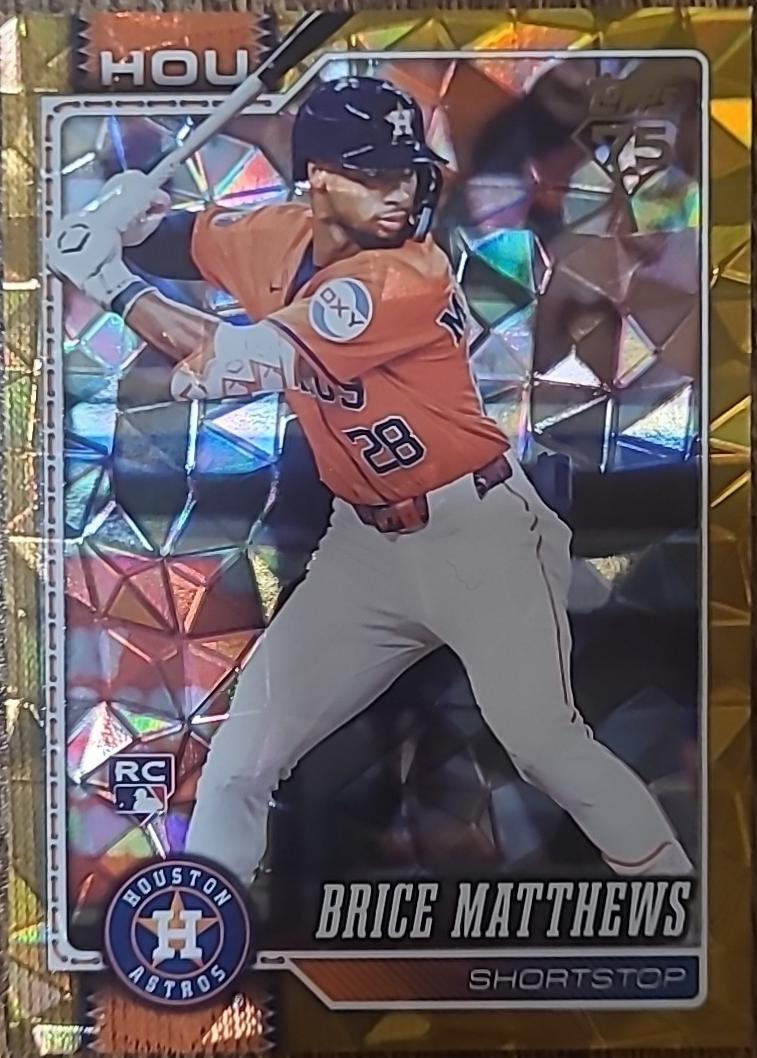 Brice Matthews [Gold Diamante] #132
