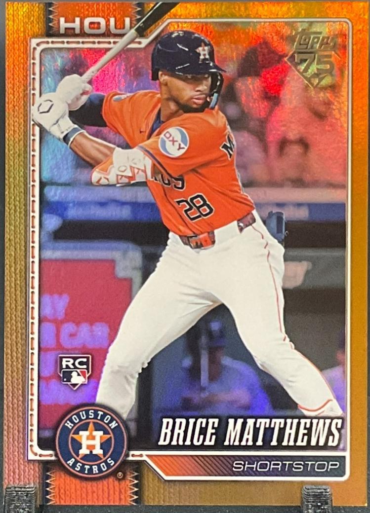 Brice Matthews [Gold Rainbow] #132