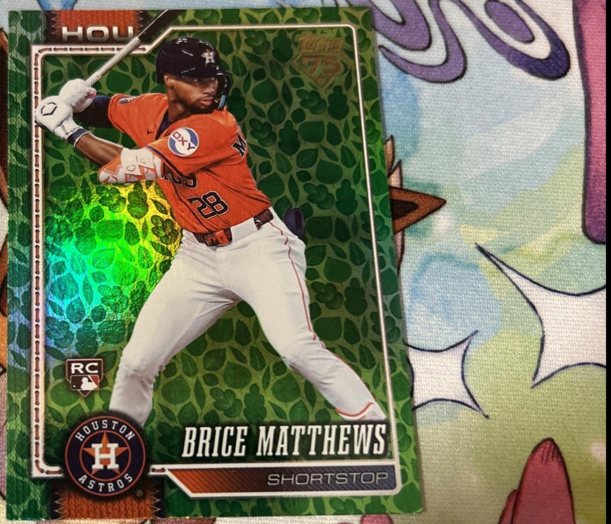 Brice Matthews [Green Diamante] #132
