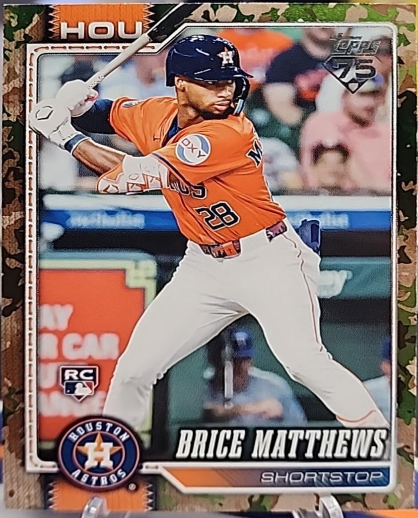 Brice Matthews [Memorial Day Camo] #132