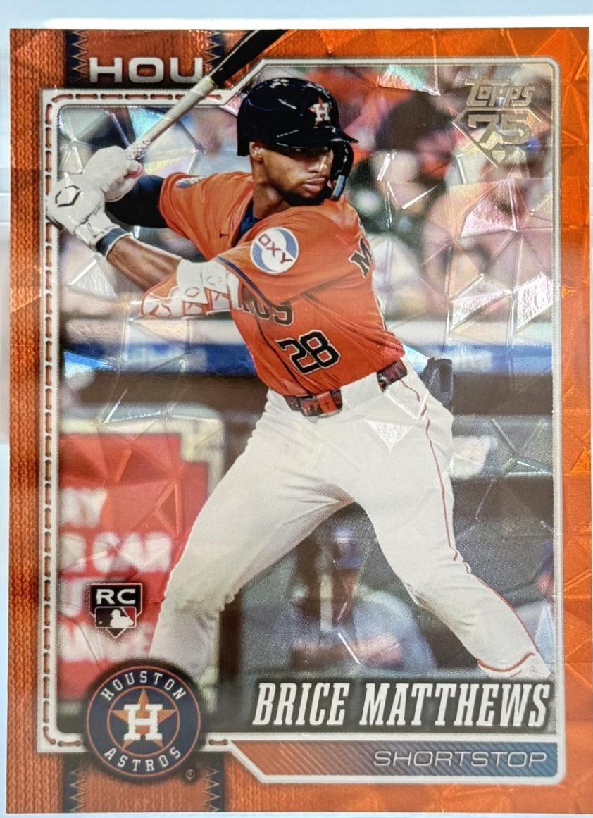 Brice Matthews [Orange Diamante] #132