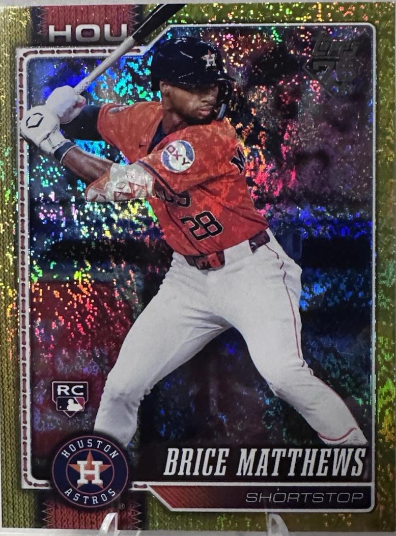 Brice Matthews [Yellow Holo] #132