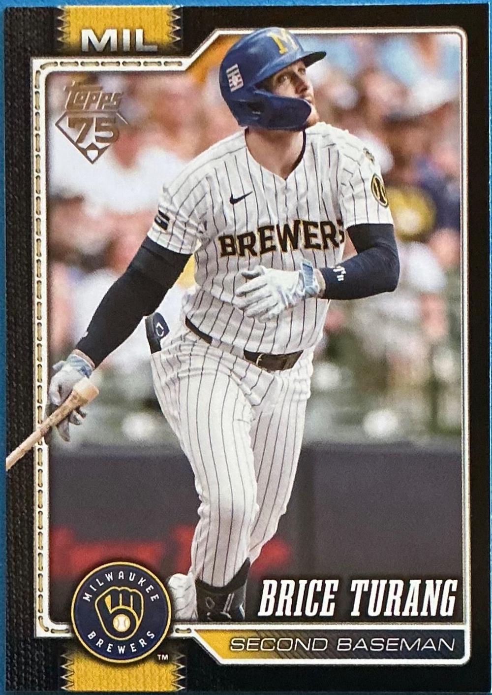 Brice Turang [Black Border] #105