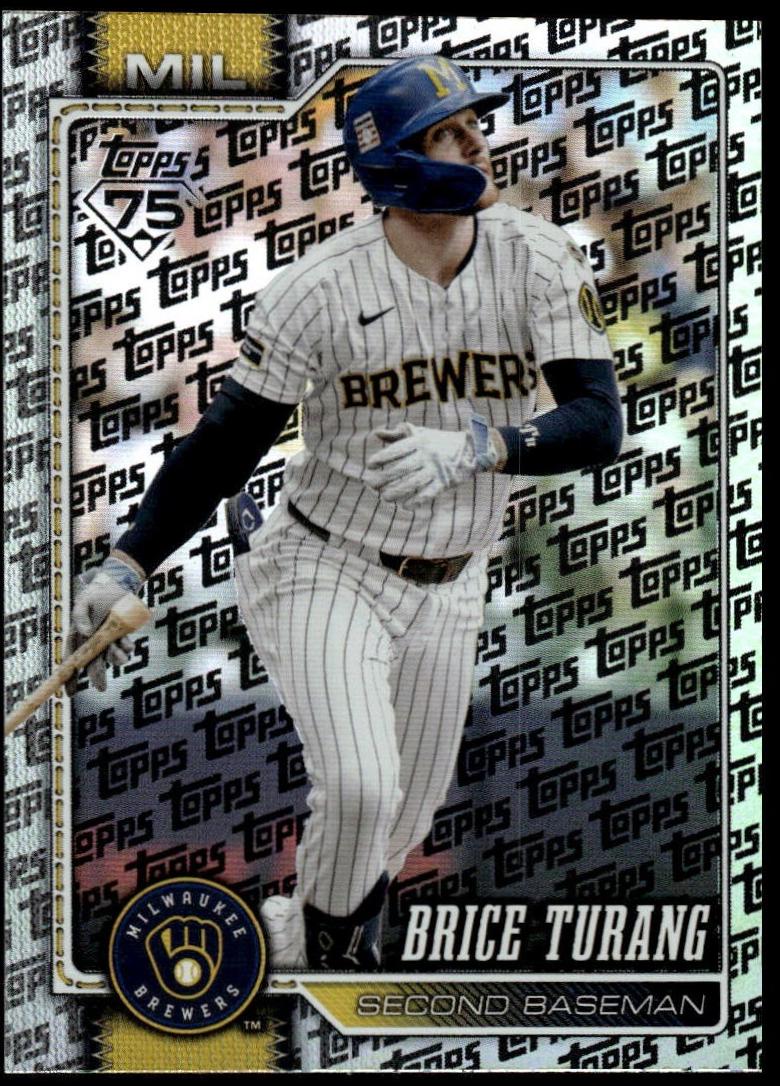 Brice Turang [Topps Foil Pattern] #105