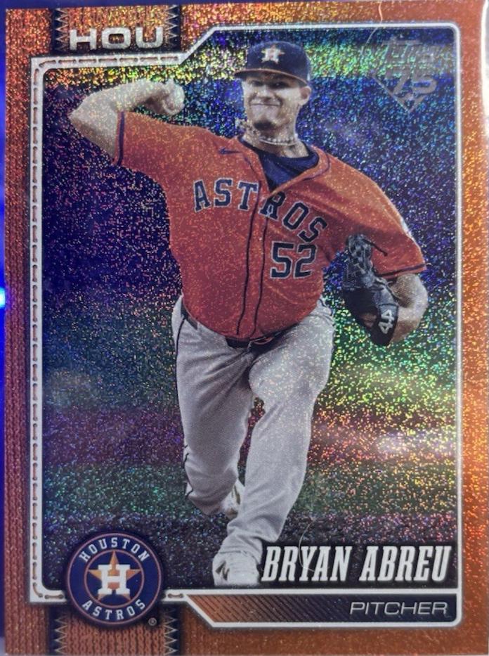 Bryan Abreu [Orange Sandglitter] #231