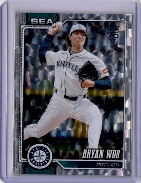 Bryan Woo [Silver Crackleboard] #62
