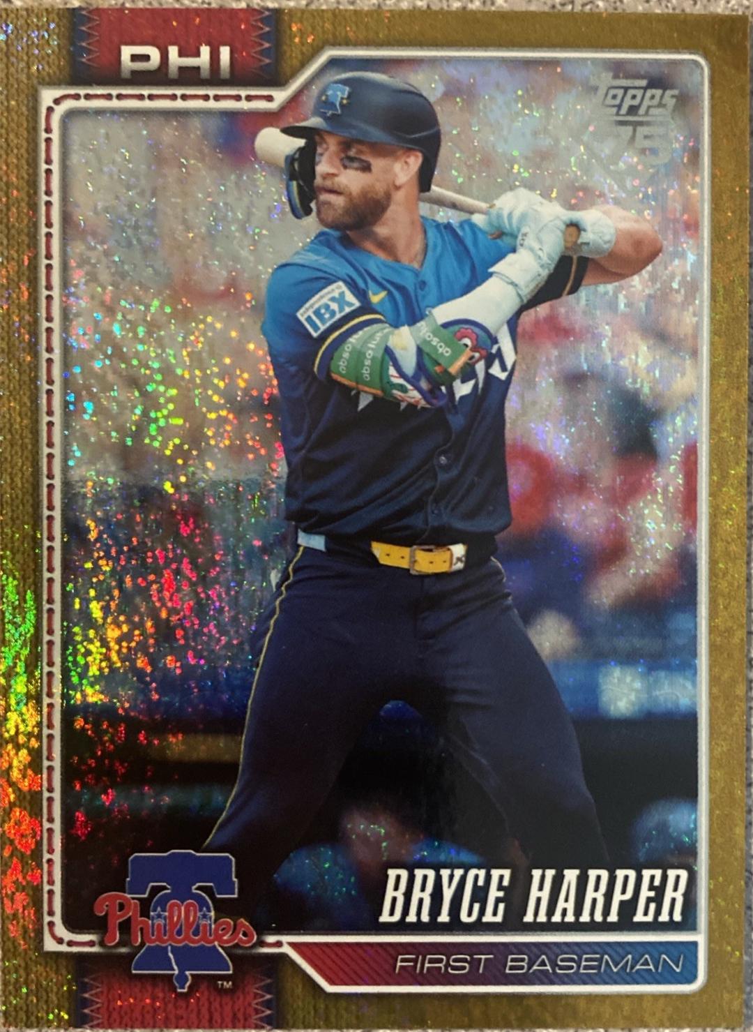 Bryce Harper [Gold Rainbow] #250
