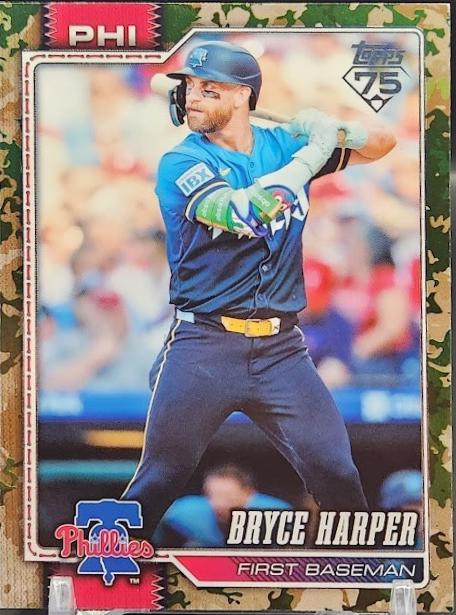 Bryce Harper [Memorial Day Camo] #250