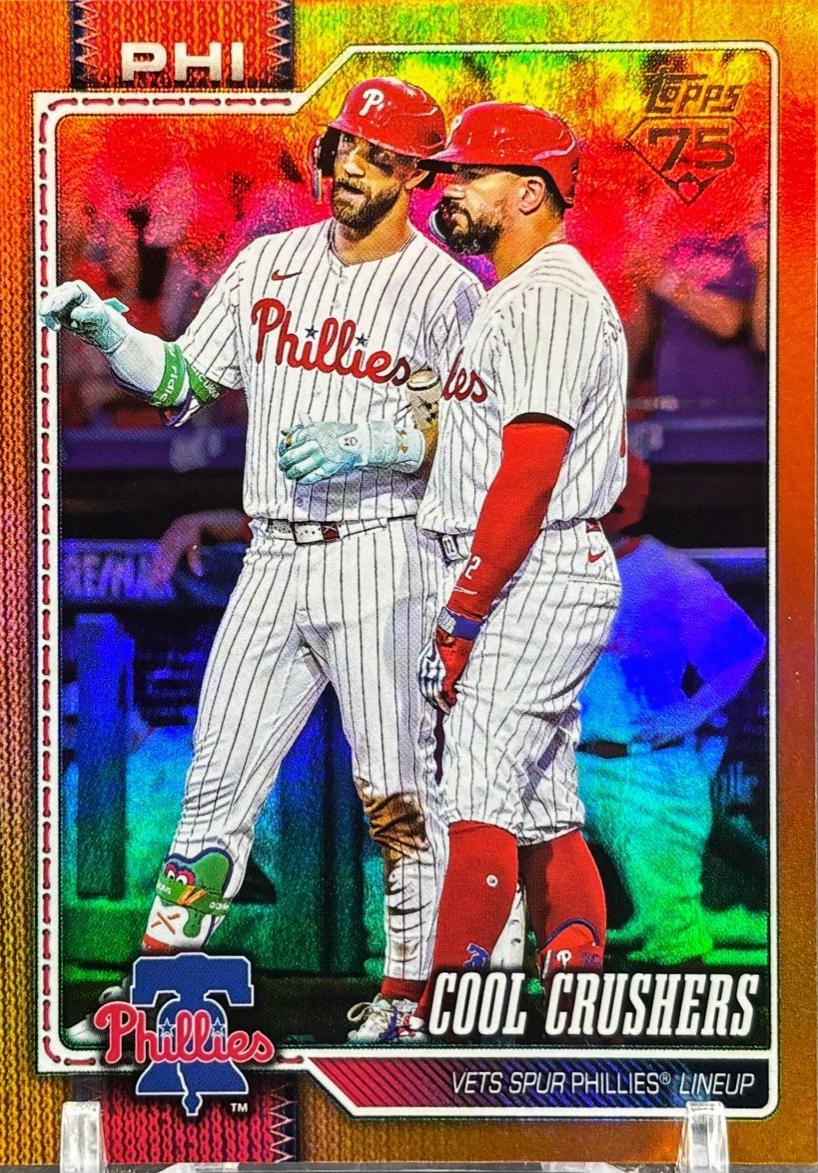 Bryce Harper [Orange Sandglitter] #197