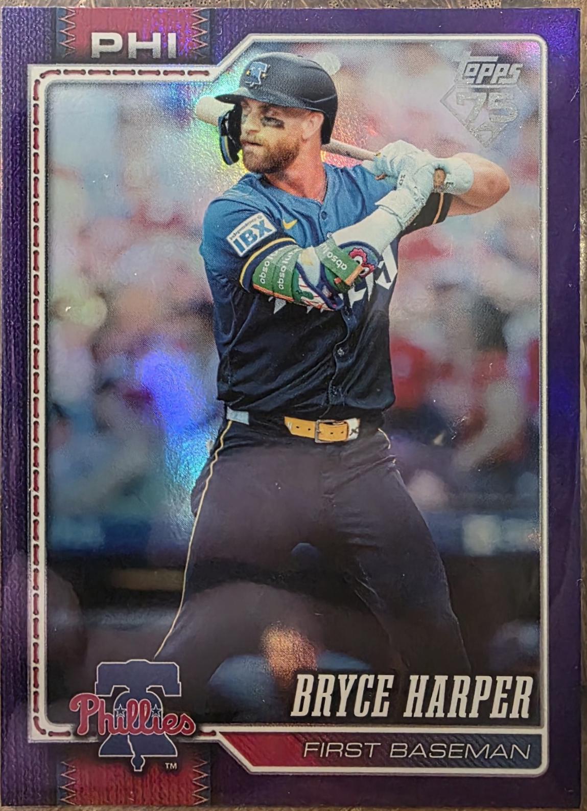 Bryce Harper [Purple Holo] #250
