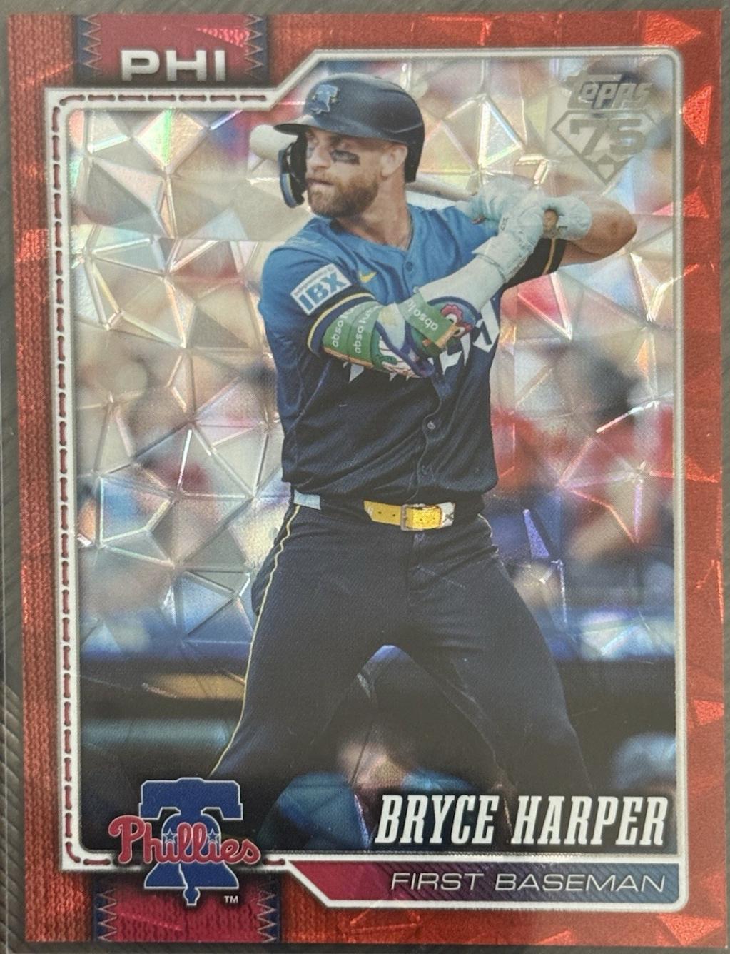 Bryce Harper [Red Diamante] #250