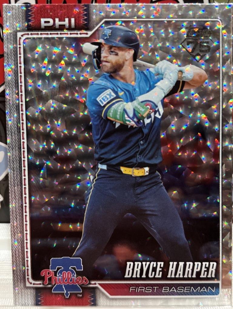Bryce Harper [Silver Crackleboard] #250