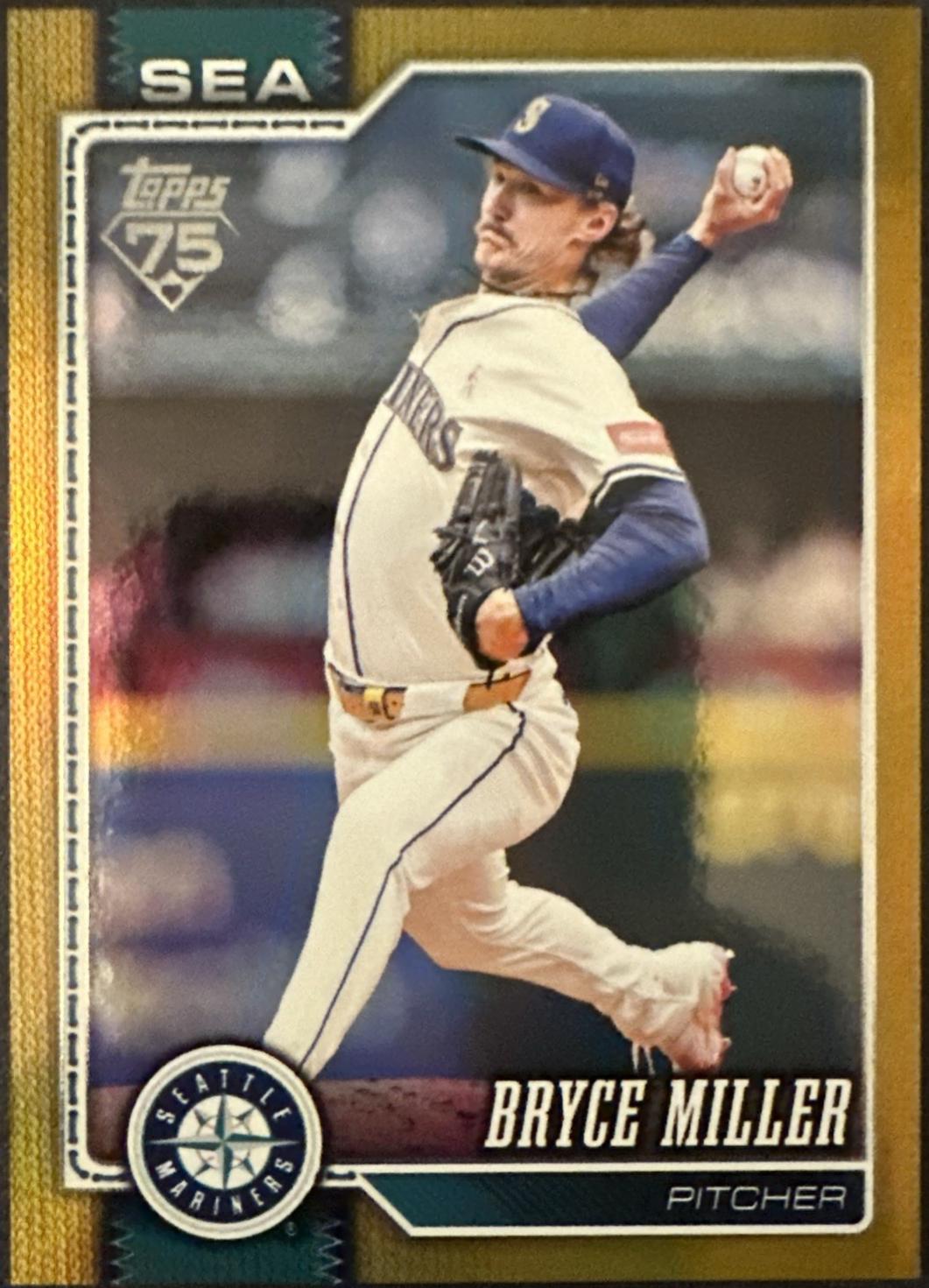 Bryce Miller [Gold Rainbow] #331