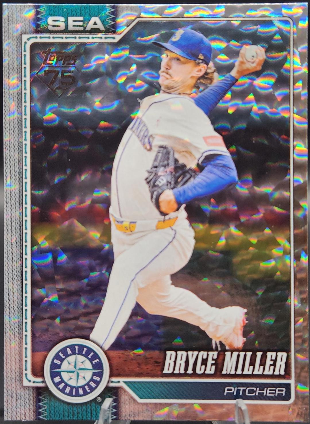 Bryce Miller [Silver Crackleboard] #331