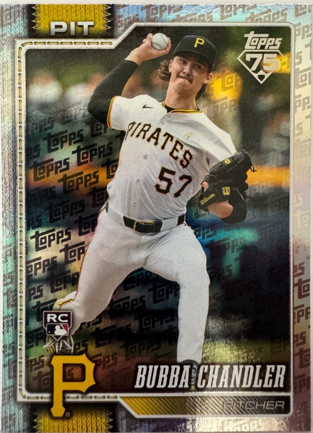 Bubba Chandler [Topps Foil Pattern] #283