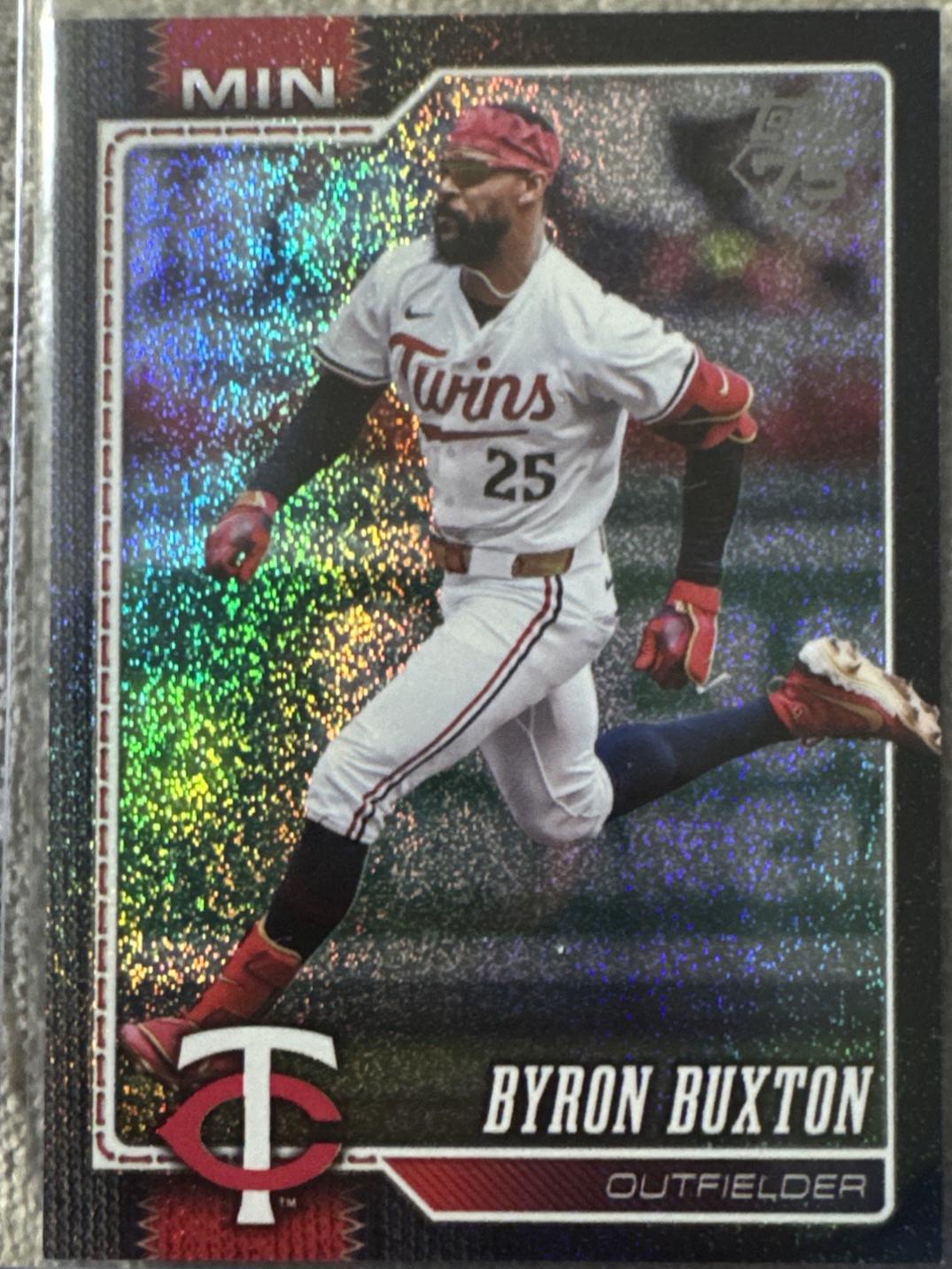 Byron Buxton [Black Sandglitter] #255