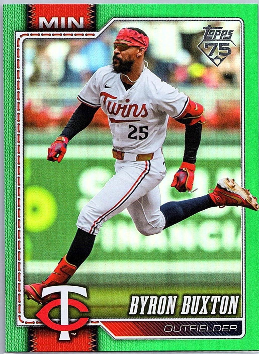 Byron Buxton [Green Diamante] #255