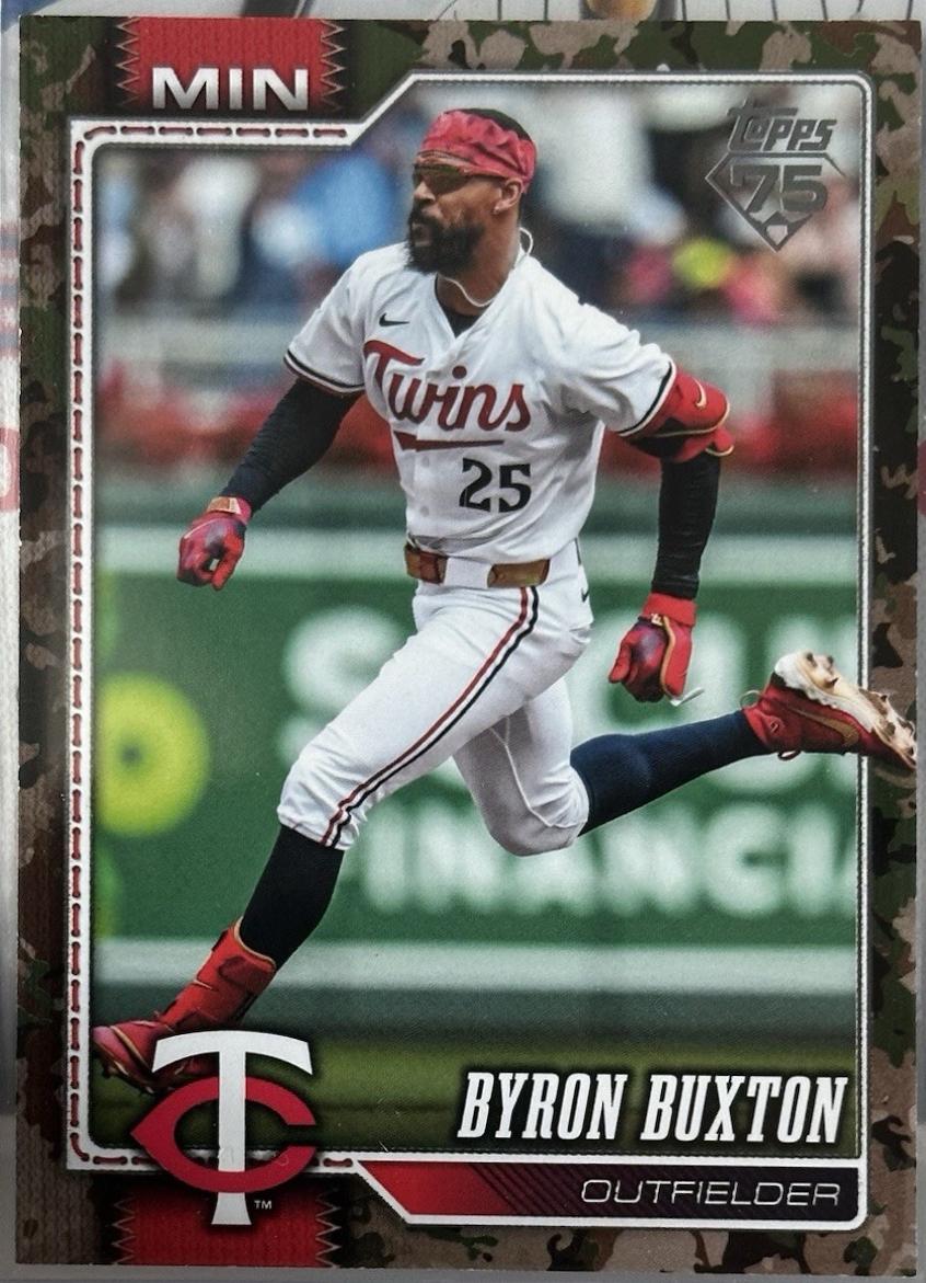 Byron Buxton [Memorial Day Camo] #255
