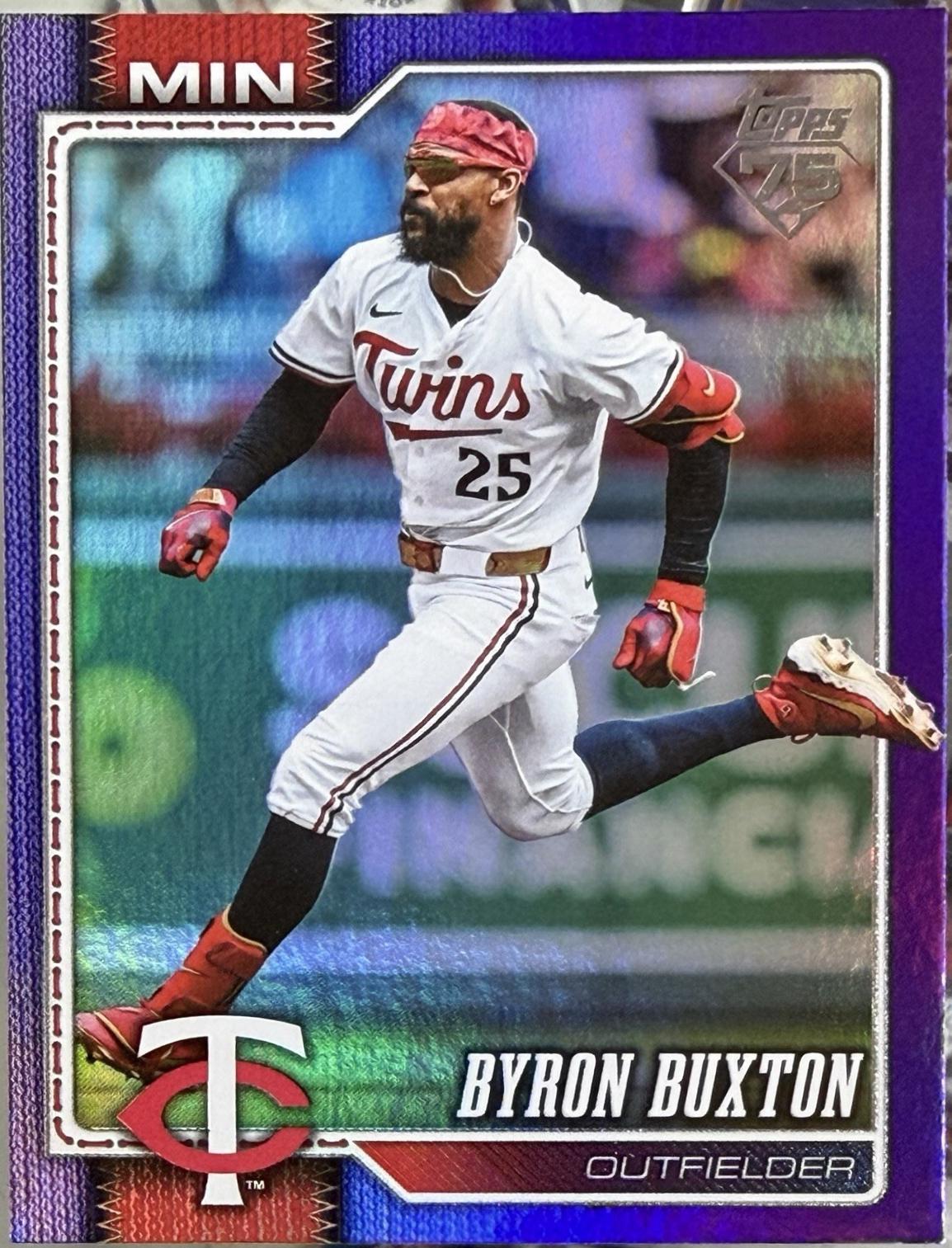 Byron Buxton [Purple Holo] #255