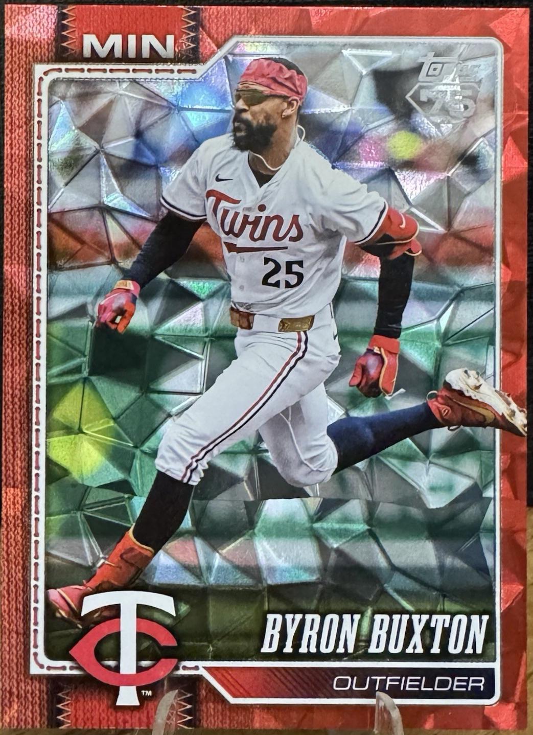 Byron Buxton [Red Diamante] #255