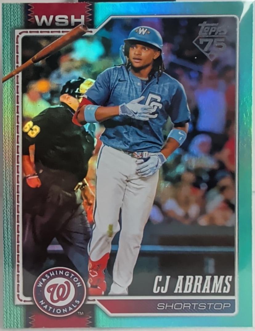 CJ Abrams [Aqua Rainbow] #152