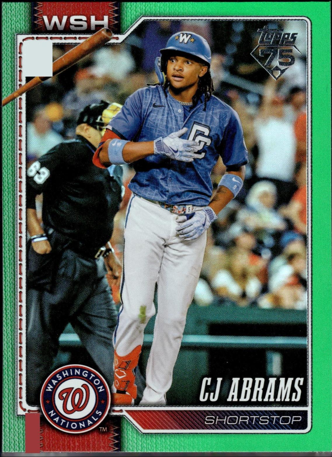 CJ Abrams [Green Rainbow] #152
