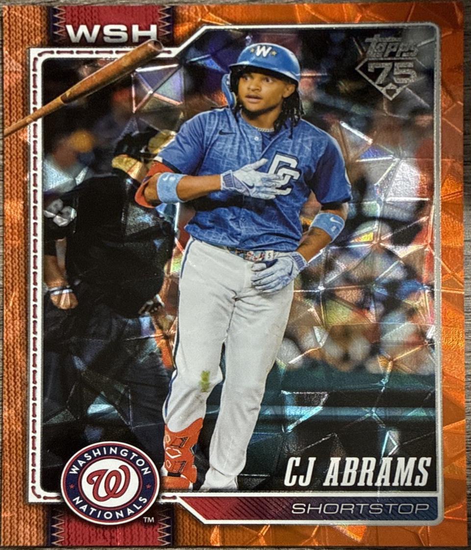 CJ Abrams [Orange Diamante] #152