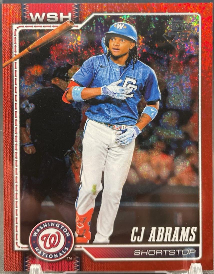 CJ Abrams [Red Sandglitter] #152