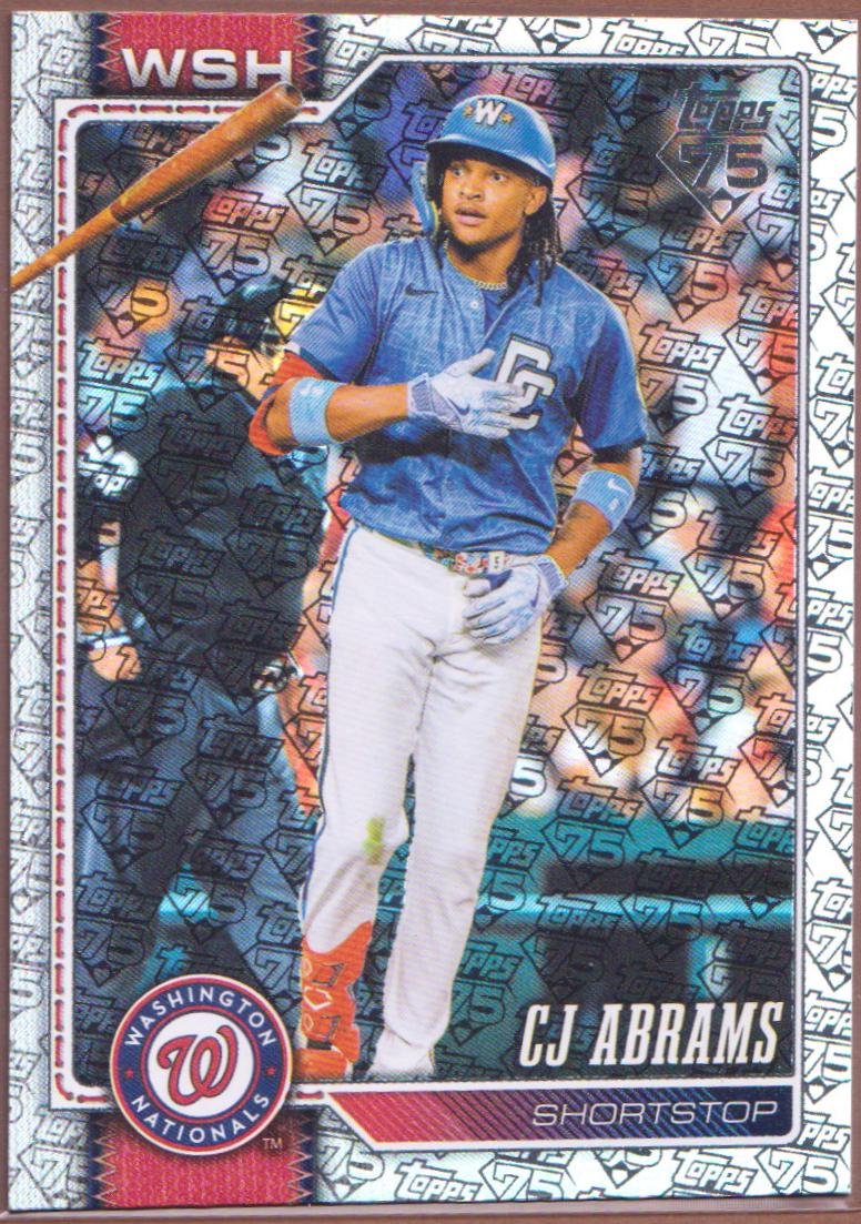 CJ Abrams [Topps Foil Pattern] #152