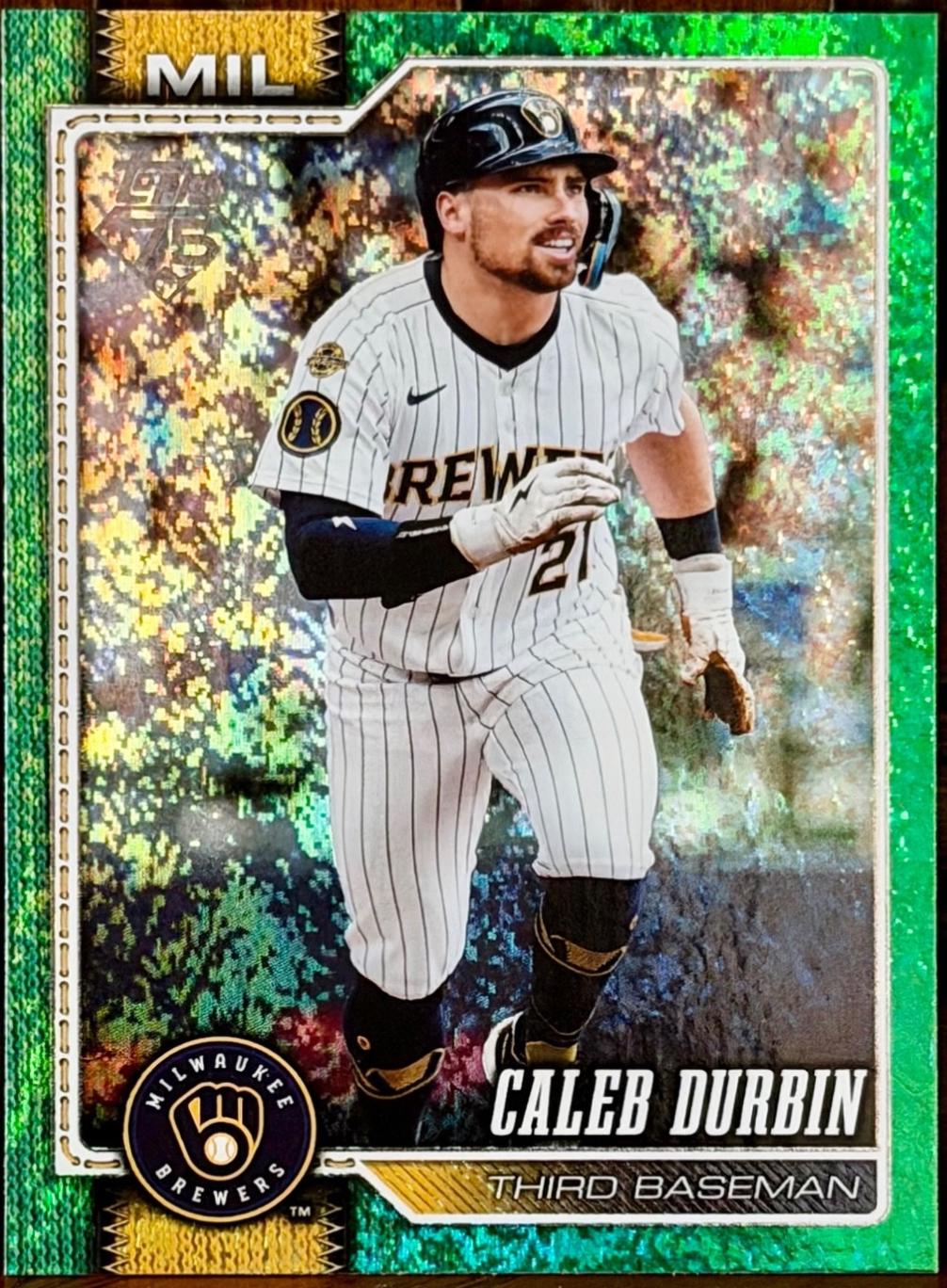 Caleb Durbin [Green Holo] #297