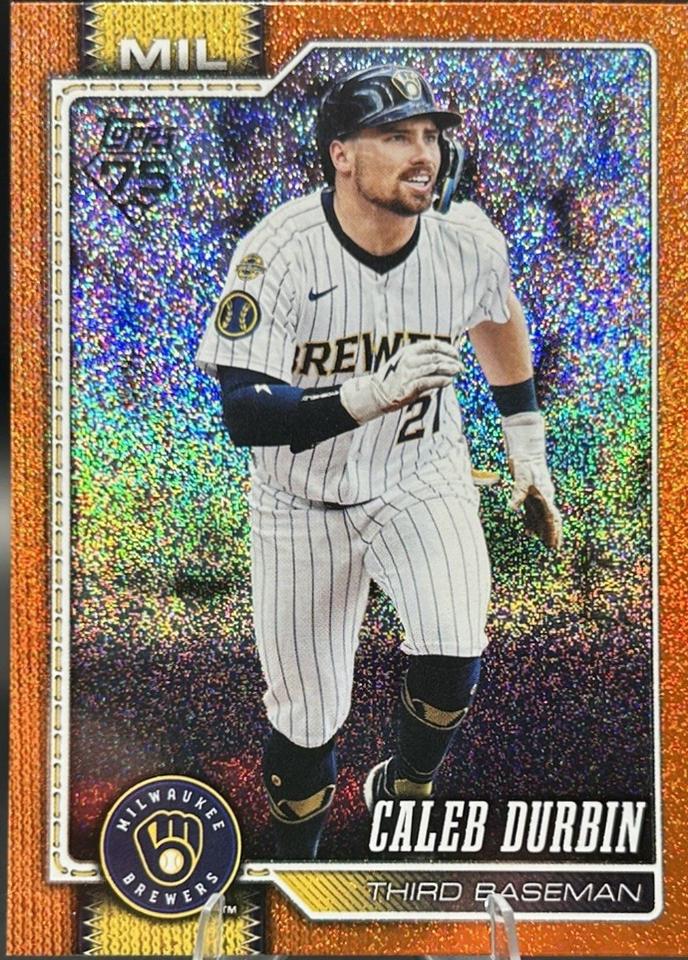 Caleb Durbin [Orange Sandglitter] #297