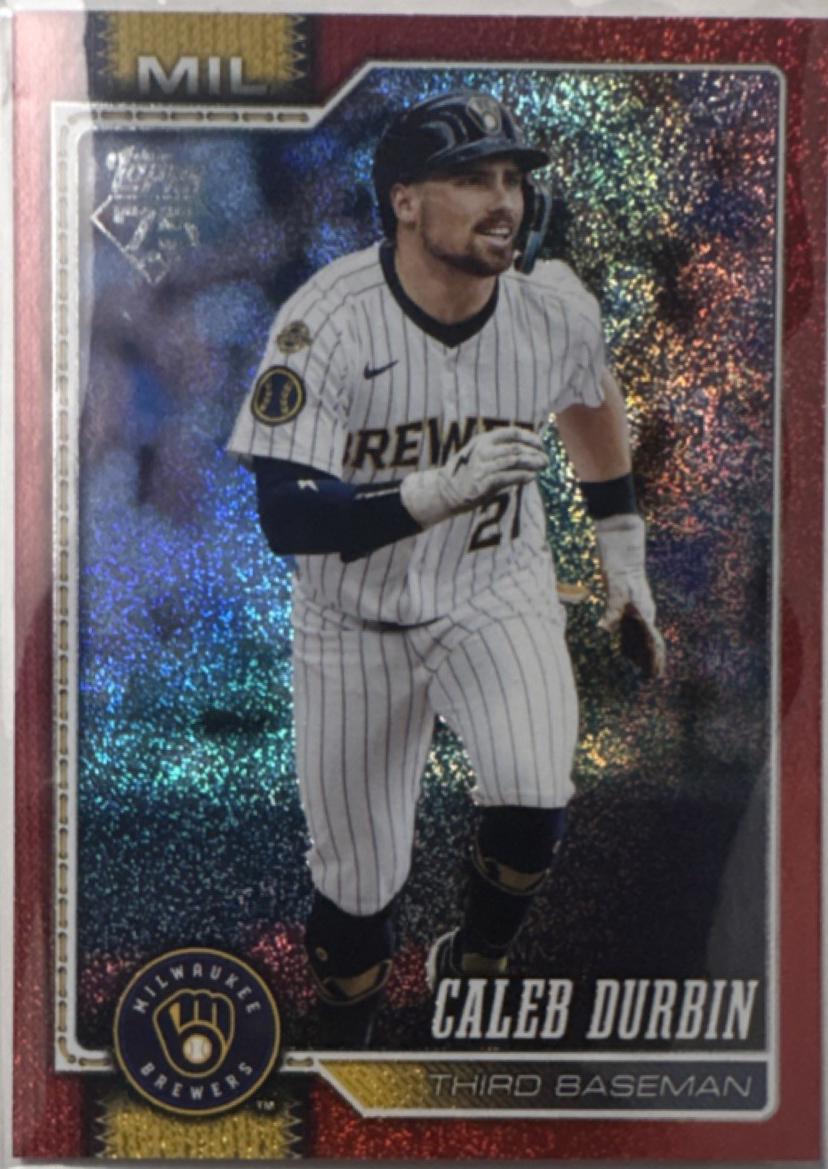 Caleb Durbin [Red Sandglitter] #297