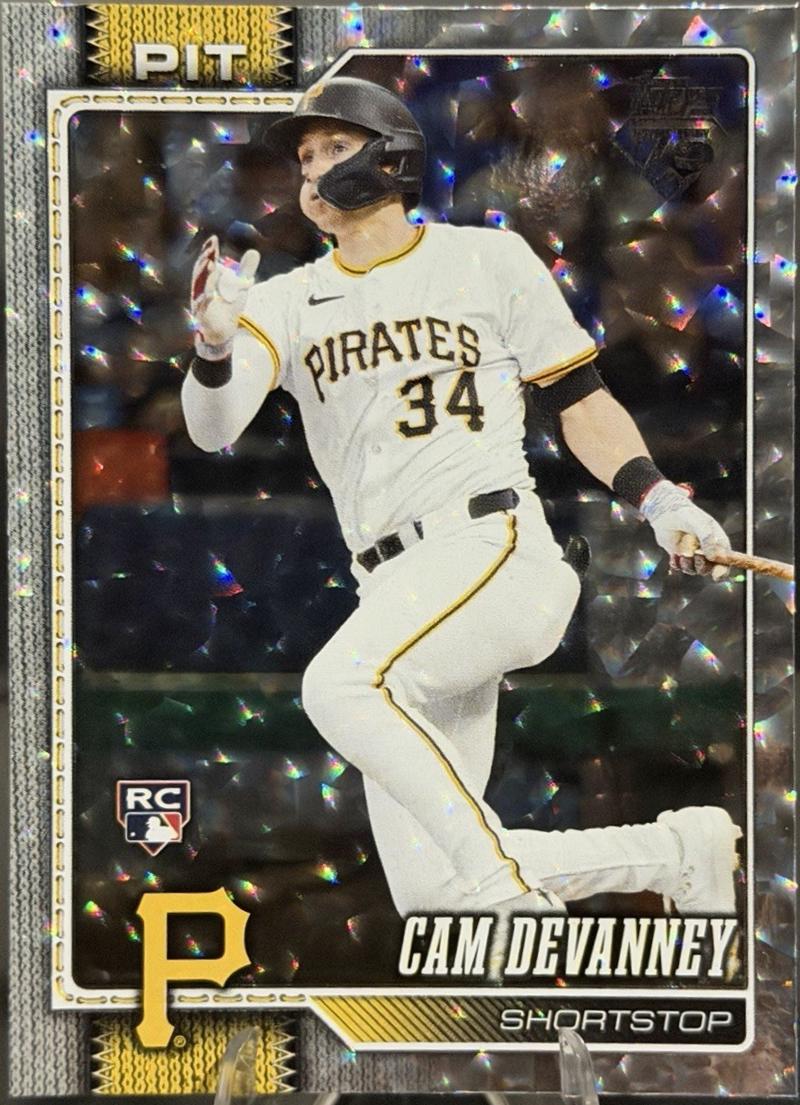 Cam Devanney [Silver Crackleboard] #268
