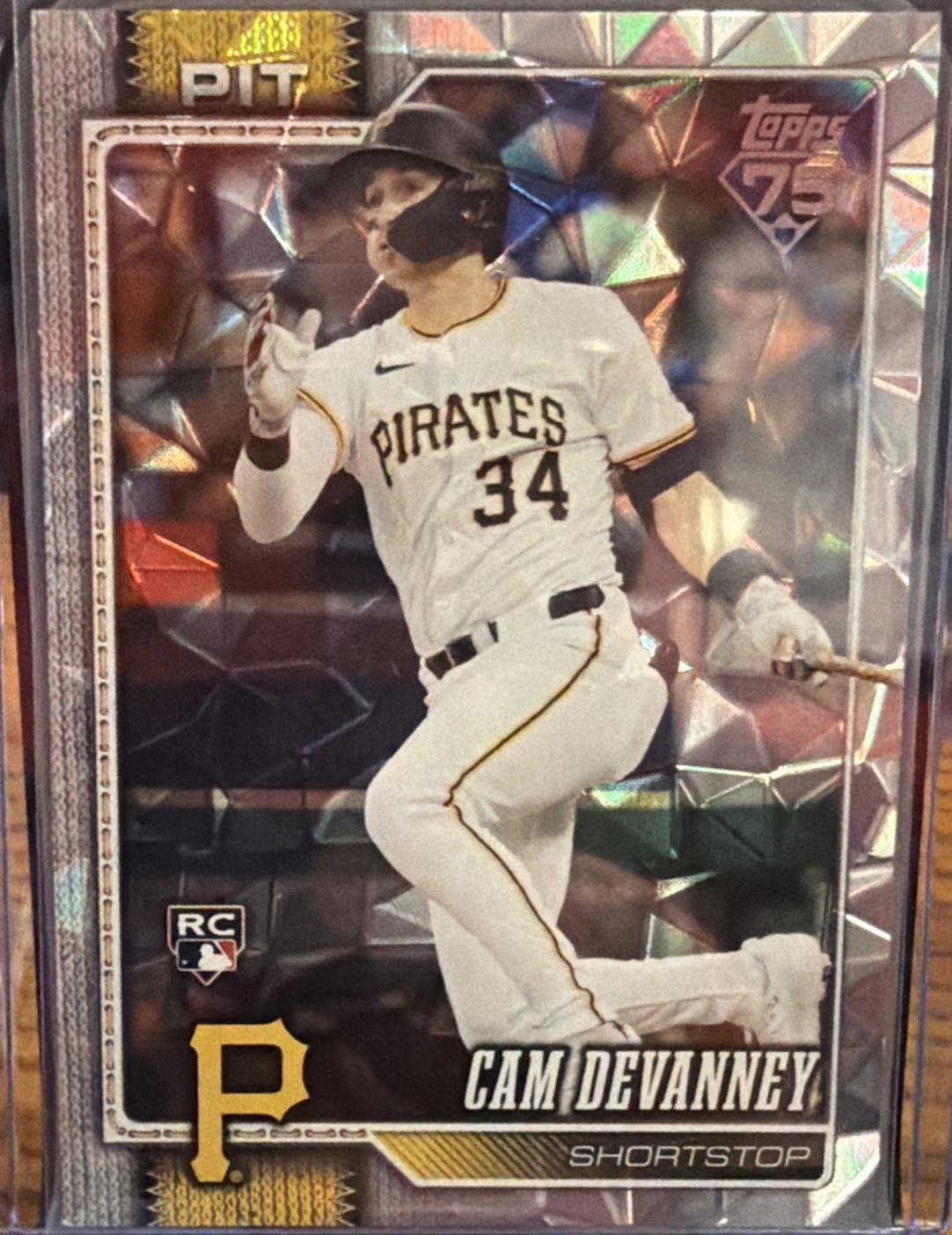 Cam Devanney [Topps Foil Pattern] #268