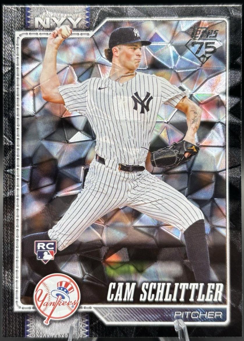 Cam Schlittler [Black Sandglitter] #111