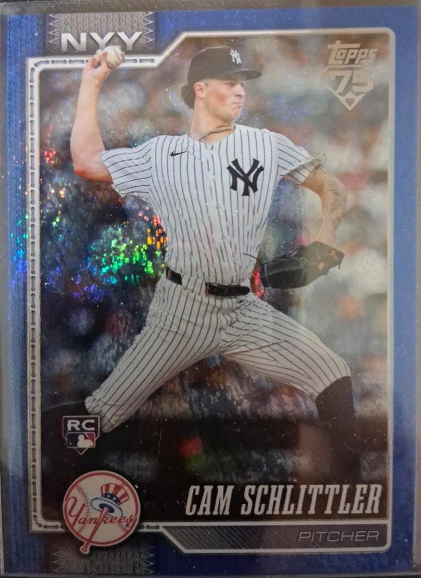 Cam Schlittler [Blue Holo] #111