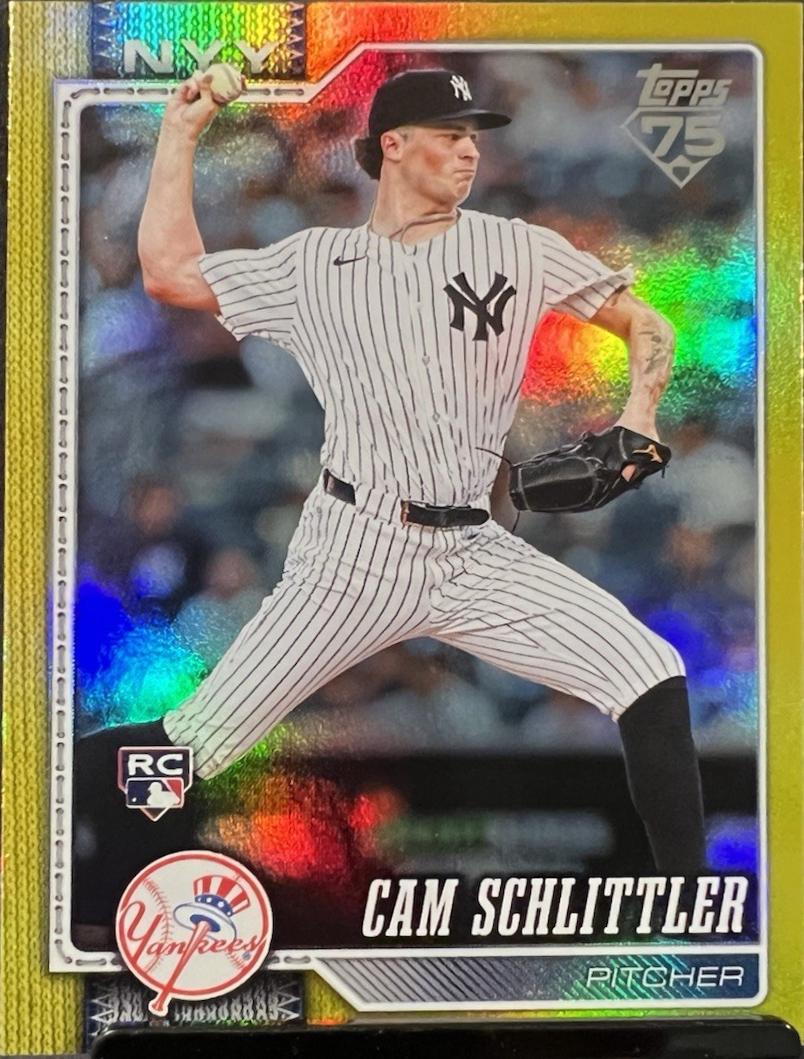 Cam Schlittler [Gold Rainbow] #111
