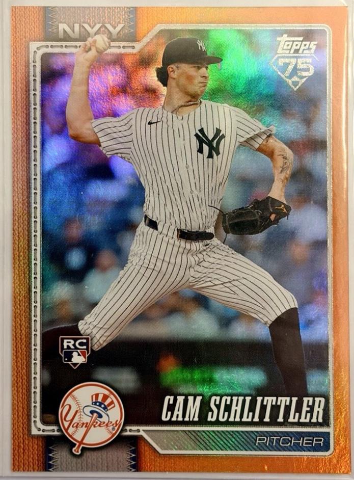 Cam Schlittler [Orange Rainbow] #111