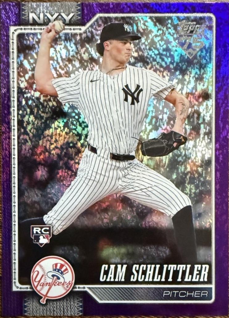 Cam Schlittler [Purple Holo] #111