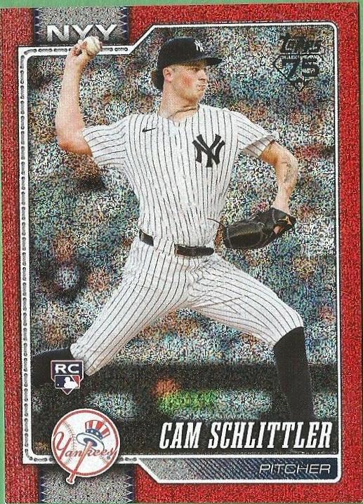 Cam Schlittler [Red Sandglitter] #111