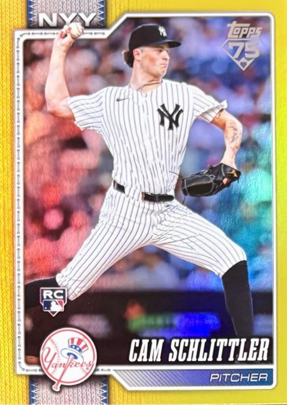 Cam Schlittler [Yellow Holo] #111