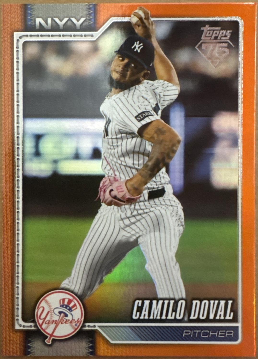 Camilo Doval [Orange Holo] #75