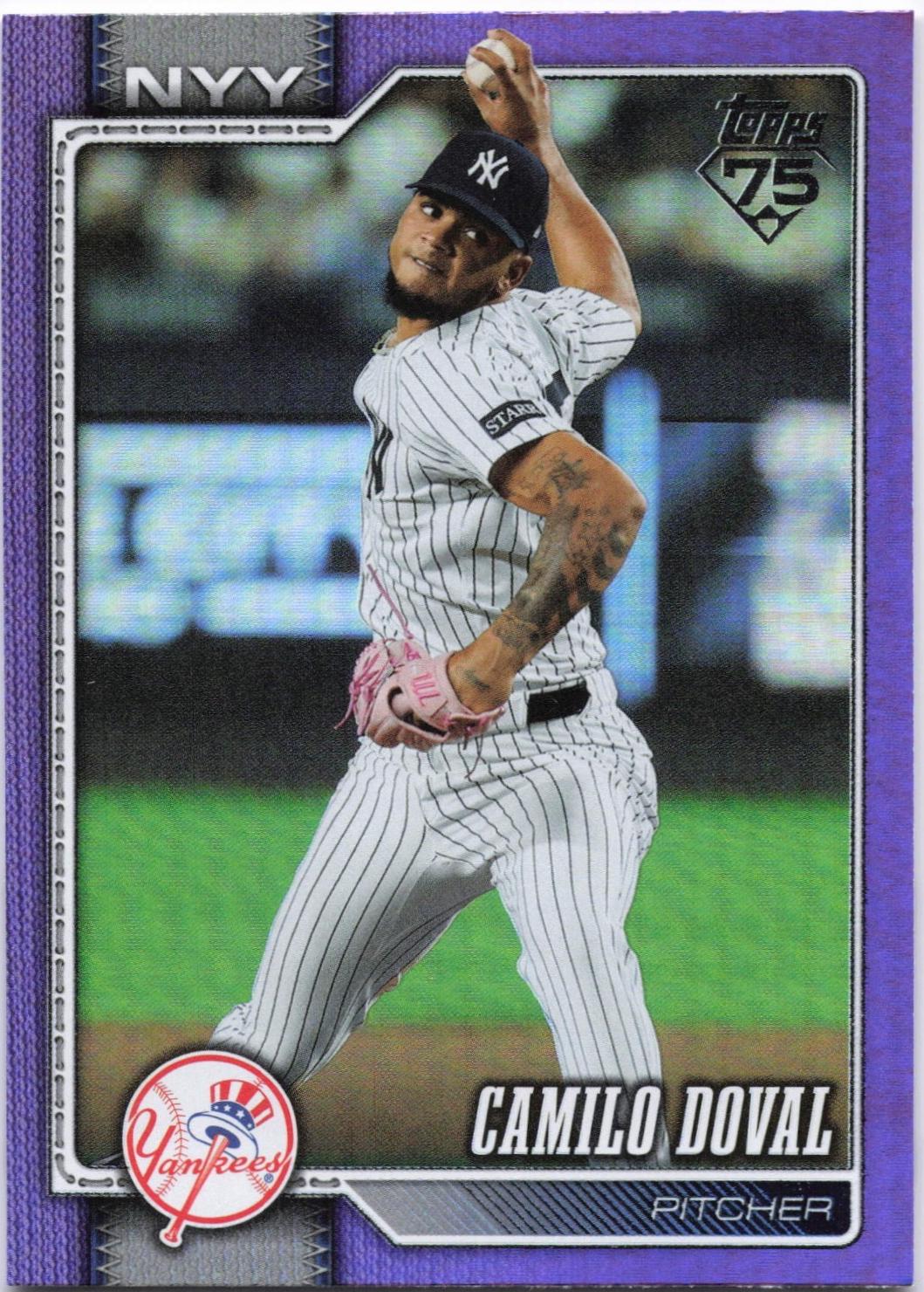 Camilo Doval [Purple Rainbow] #75