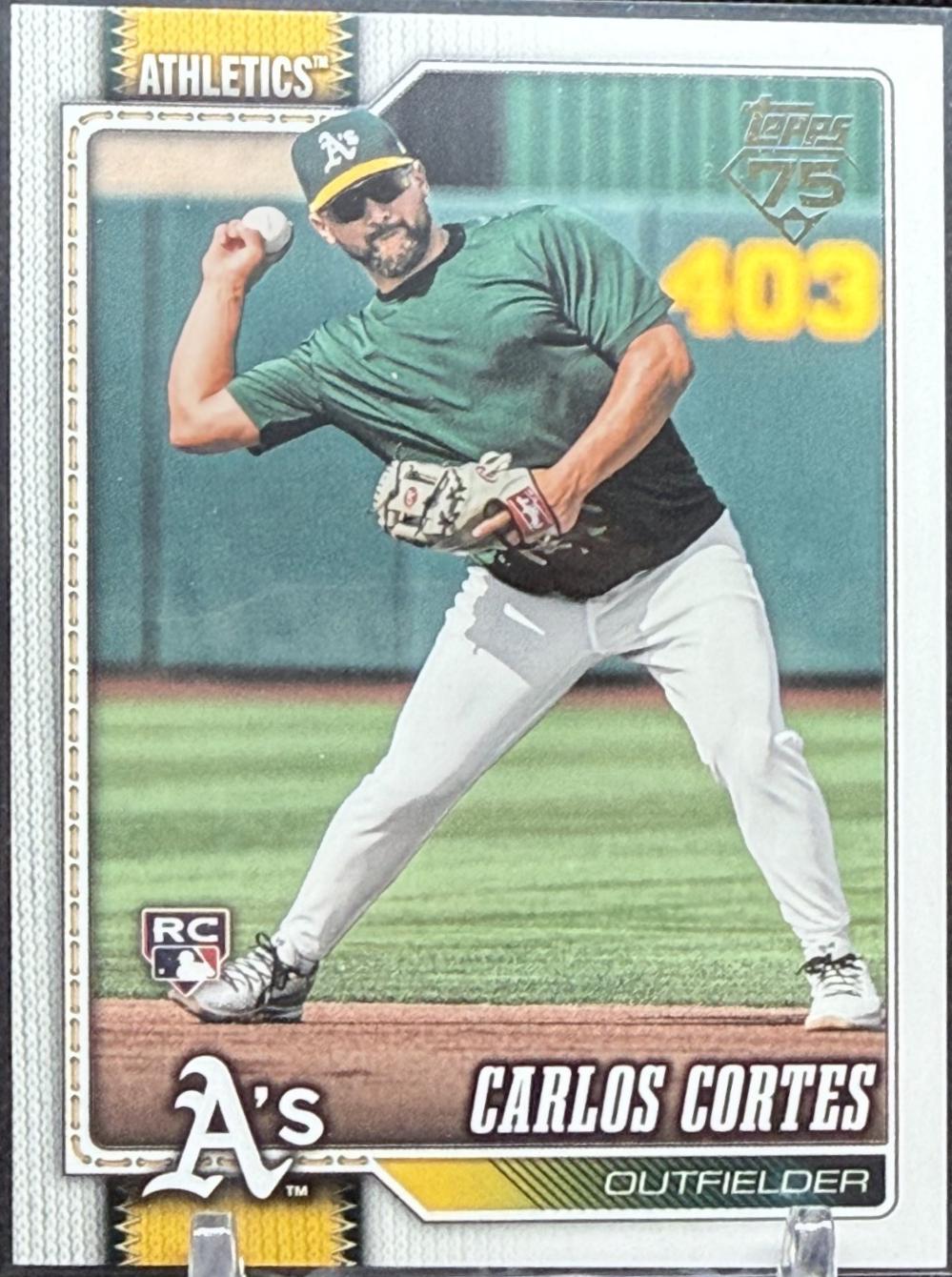 Carlos Cortes [Golden Mirror Variation] #249