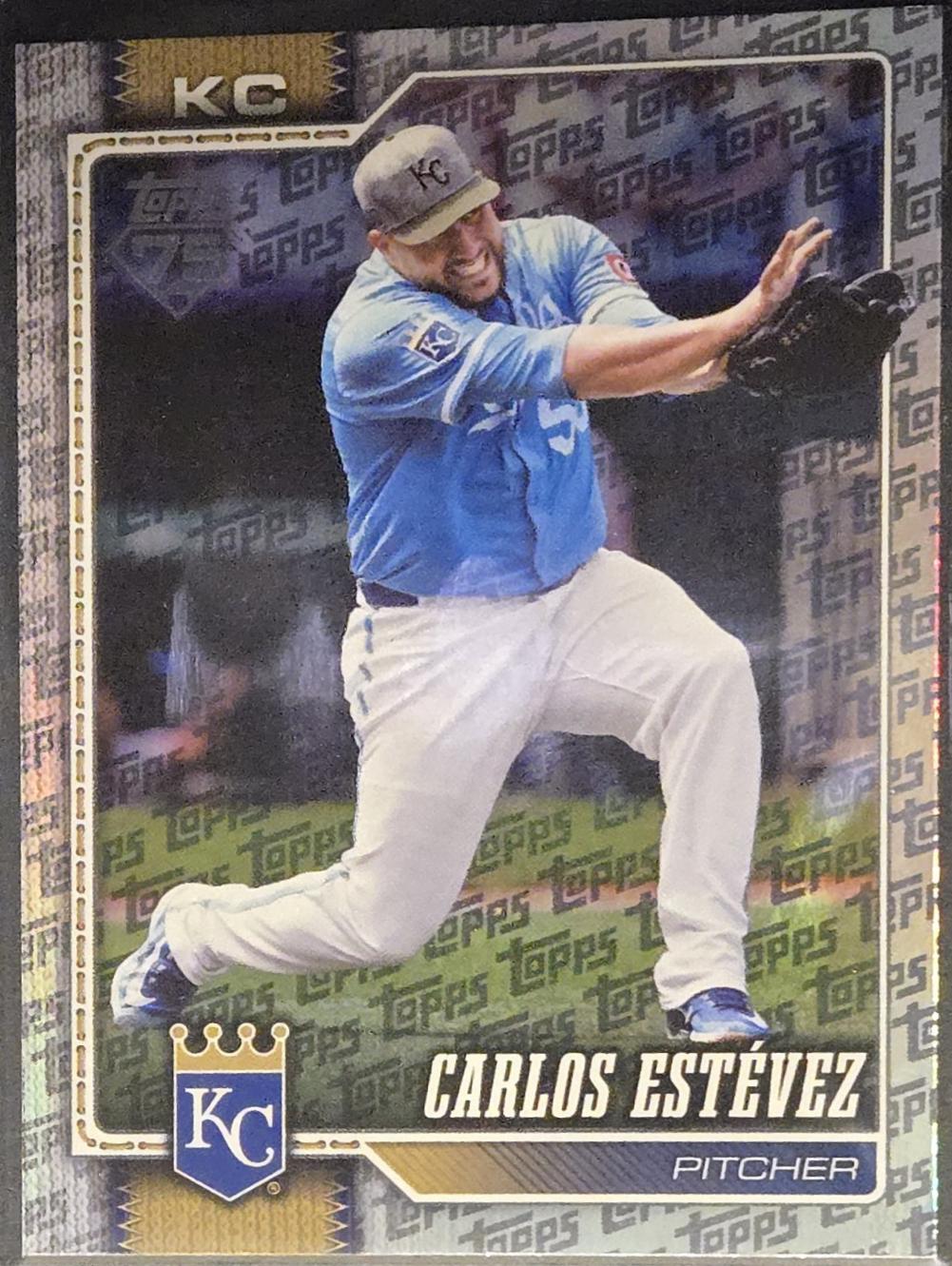 Carlos Estevez [Topps Foil Pattern] #234