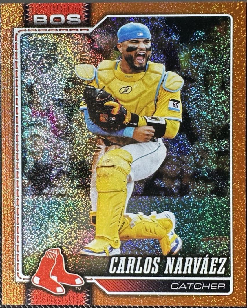 Carlos Narvaez [Orange Sandglitter] #344